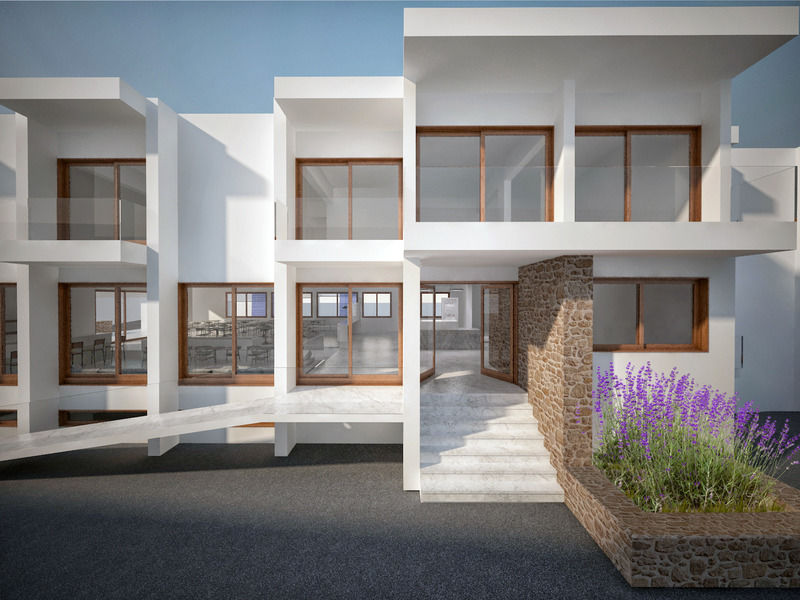 Zephyros Hotel Mirtiész Kültér fotó