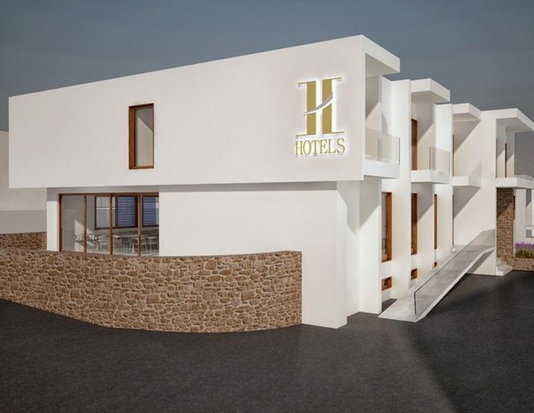 Zephyros Hotel Mirtiész Kültér fotó